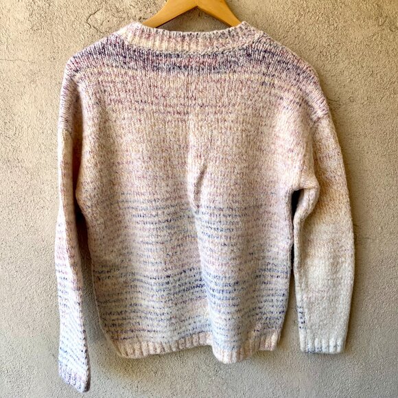Loft Crew Neck Sweater Space Dye Color Size S - Picture 5 of 5